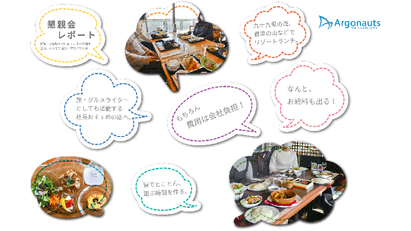 アルゴノーツ株式会社の食事会