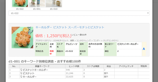 ヤフーショッピングどのキーワードで上位にするか決める